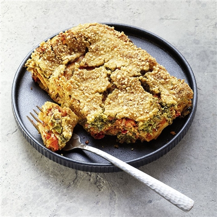 Grünkohl-Lasagne mit Cashew-Béchamel