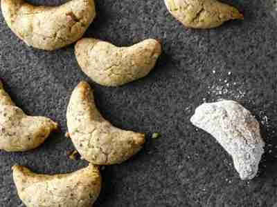 Vegane Walnusskipferl