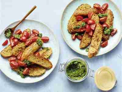 French Toasts mit Tomaten