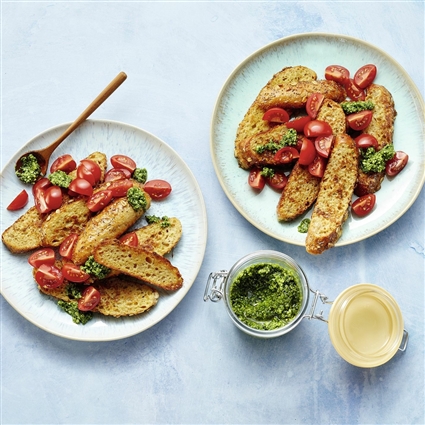 French Toasts mit Tomaten