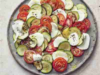 Zucchini-Tomaten-Salat