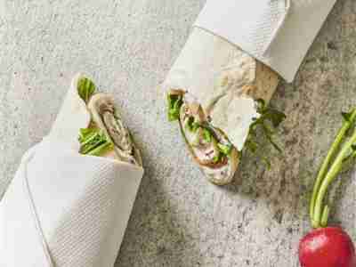 Wraps mit Lachs und Radieschen