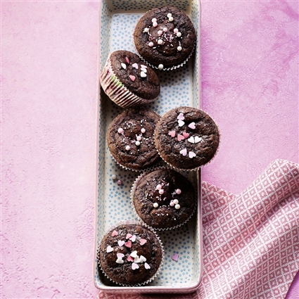 Zuckerfreie Heidelbeermuffins