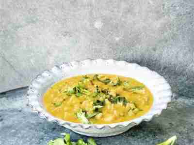 Linsen-Spinat-Suppe