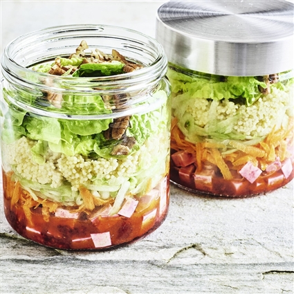 Quinoa-Himbeer-Salat