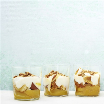 Apfel-Schlemmerspeise