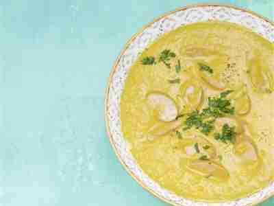 Möhren-Mais-Suppe