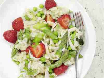Querbeet-Risottosalat
