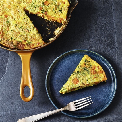 Frittata mit Kürbis