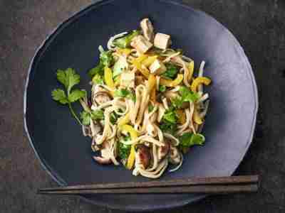 Asia-Pasta mit Shiitake