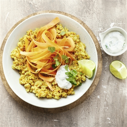 Linsen-Blumenkohl-Bowl