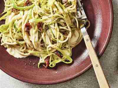 Spaghetti Veggie-Carbonara