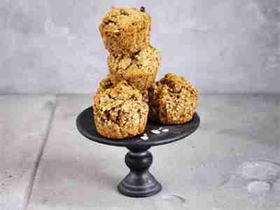 Vegane Birnen-Gewürz-Muffins