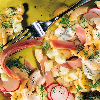 Einfacher Nudelsalat