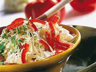 Kraut-Paprika-Salat