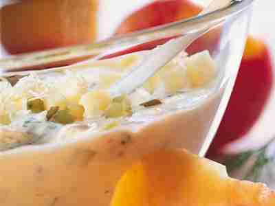 Apfelsauce mit Gurke