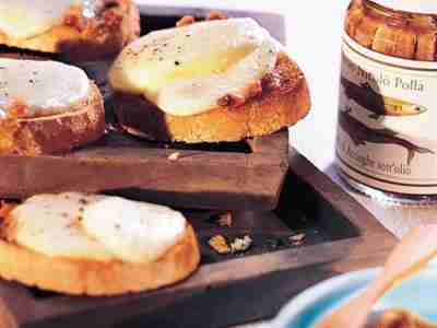 Gratinierte Crostini
