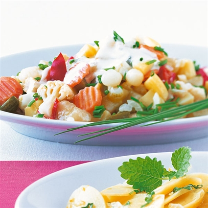 Kartoffel-Harzerkäse-Salat