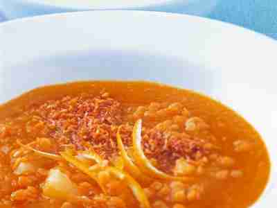 Ananas-Chili-Suppe