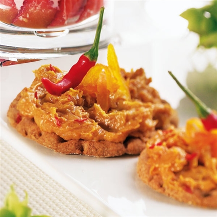 Aprikosenaufstrich mit Chili