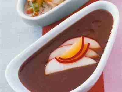 Apfel-Pflaumensauce