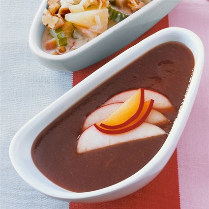 Apfel-Pflaumensauce