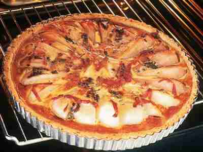 Birnen-Quiche