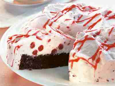 Preiselbeer-Sahne-Kuchen