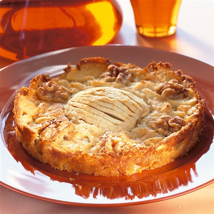 Apfel-Walnusskuchen
