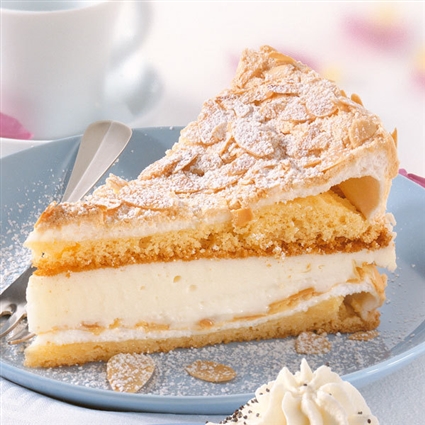 Weißwein-Sahne-Torte