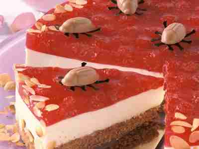 Himbeer-Quark-Torte