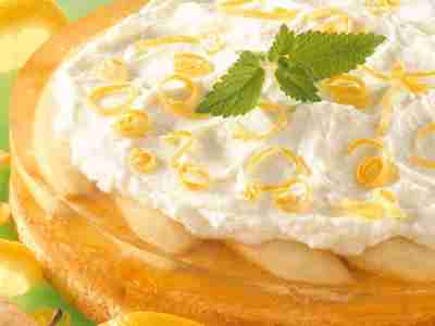 Bananen-Zitrus-Torte