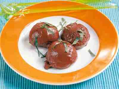 Schokoladenmousse mit Orangenlikör