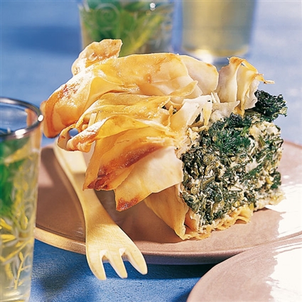 Spinat-Feta-Kuchen