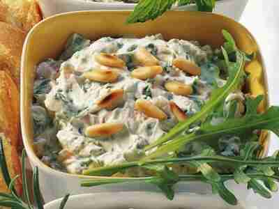 Schinken-Rucola-Creme