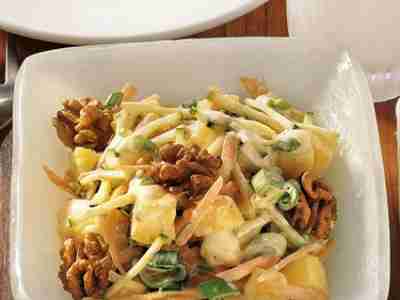 Zucchini-Ananas-Rohkost