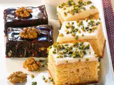 Vanille-Blondies