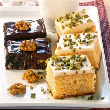 Vanille-Blondies