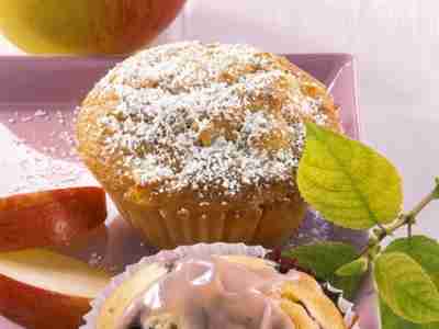 Apfel-Zimt-Muffins