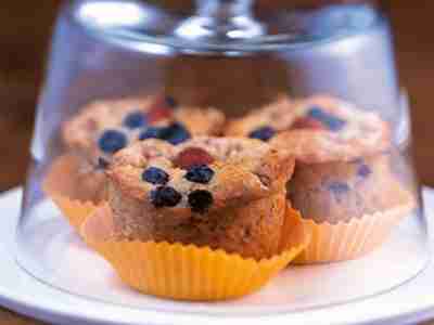 Low Carb Beeren-Muffins