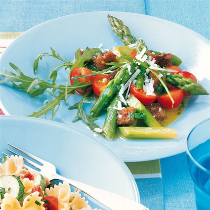 Spargel-Brot-Salat