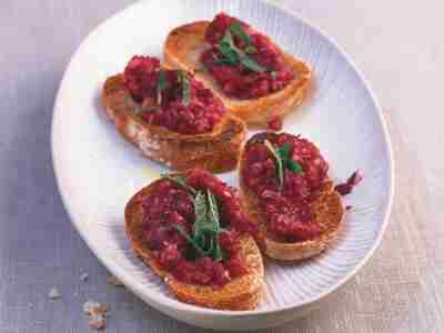 Auberginen-Crostini