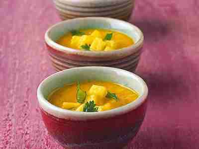 Möhren-Mango-Suppe
