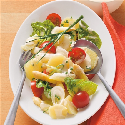 Frühkartoffel-Spargel-Salat