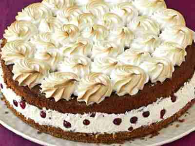 Rezept für einfache Baisertorte