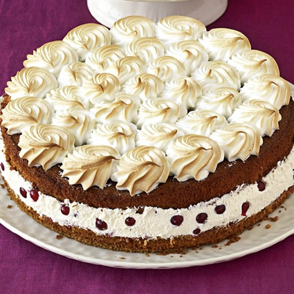 Rezept für einfache Baisertorte