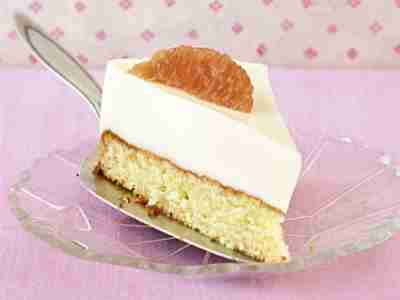 Dickmilch-Grapefruittorte