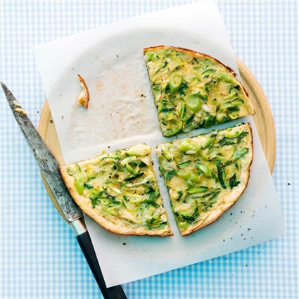 Zucchini-Omelett