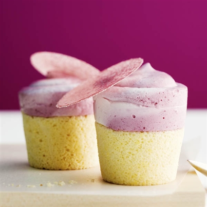 Joghurt-Cassis-Törtchen