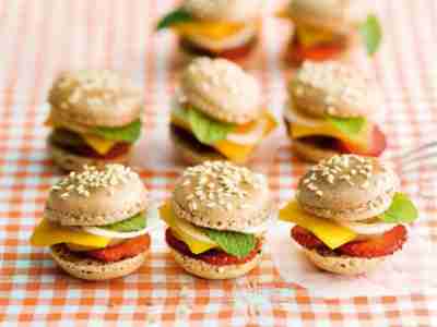 Süße Früchte-Burger